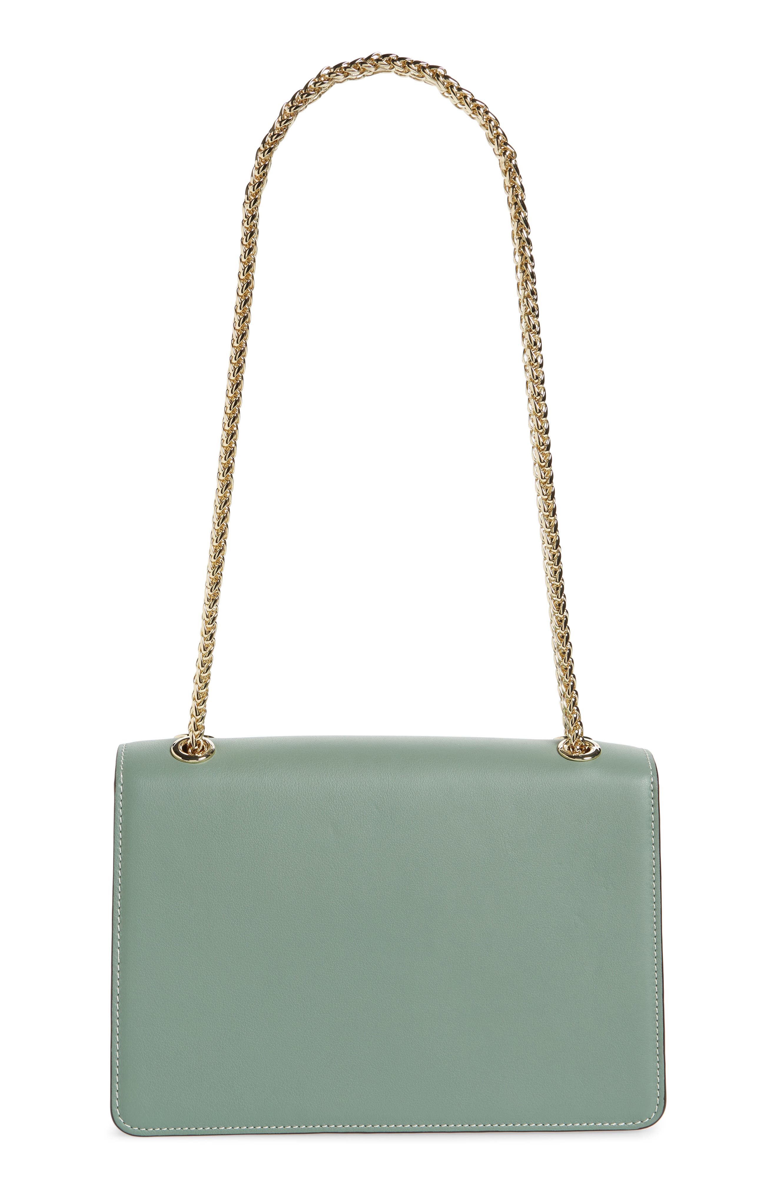 Strathberry East/West Tricolor Calfskin Leather Crossbody Bag, Alternate, color, 