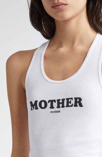 Mother F**ker Rib Graphic Tank