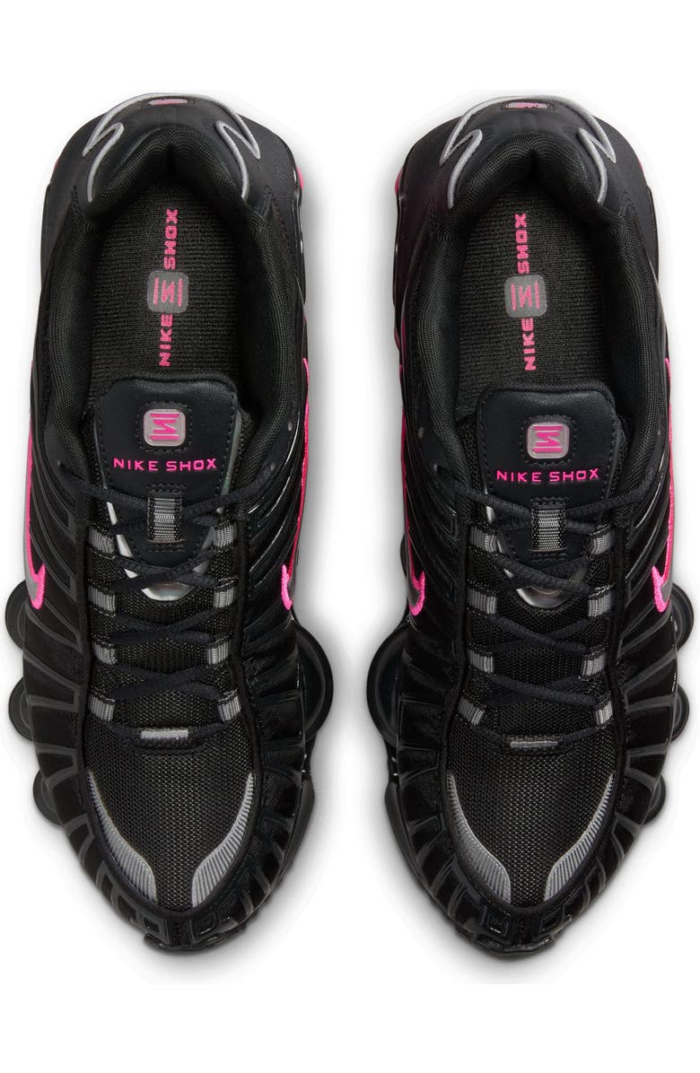 Nike Shox TL Sneaker, Alternate, color, Off Noir/ Silver/ Hyper Pink