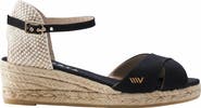 VISCATA Salina Canvas Espadrille Sandal Wedges