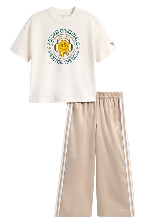 Kids' T-shirt & Woven Pants Set
