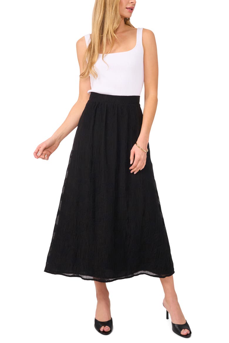 A-Line Skirt, Alternate, color, RICH BLACK