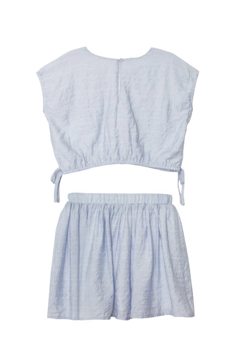 Mabel + Honey Girlypop Two Piece Set Blue, Alternate, color, Blue