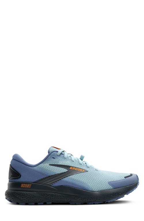 Brooks Ghost 16 Gtx Gore-tex® Waterproof Weatherized Running Shoe In Country Blue/winter Sky/ebony