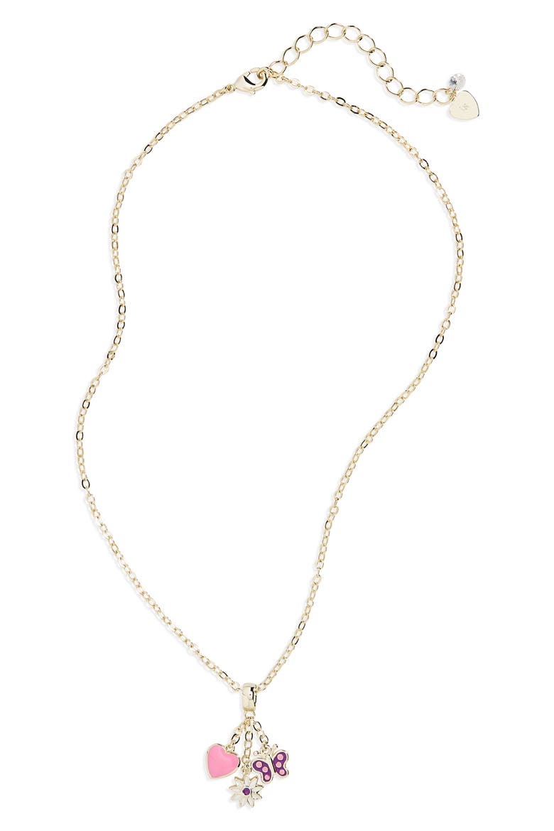 Kids' Charm Necklace, Main, color, MULTI