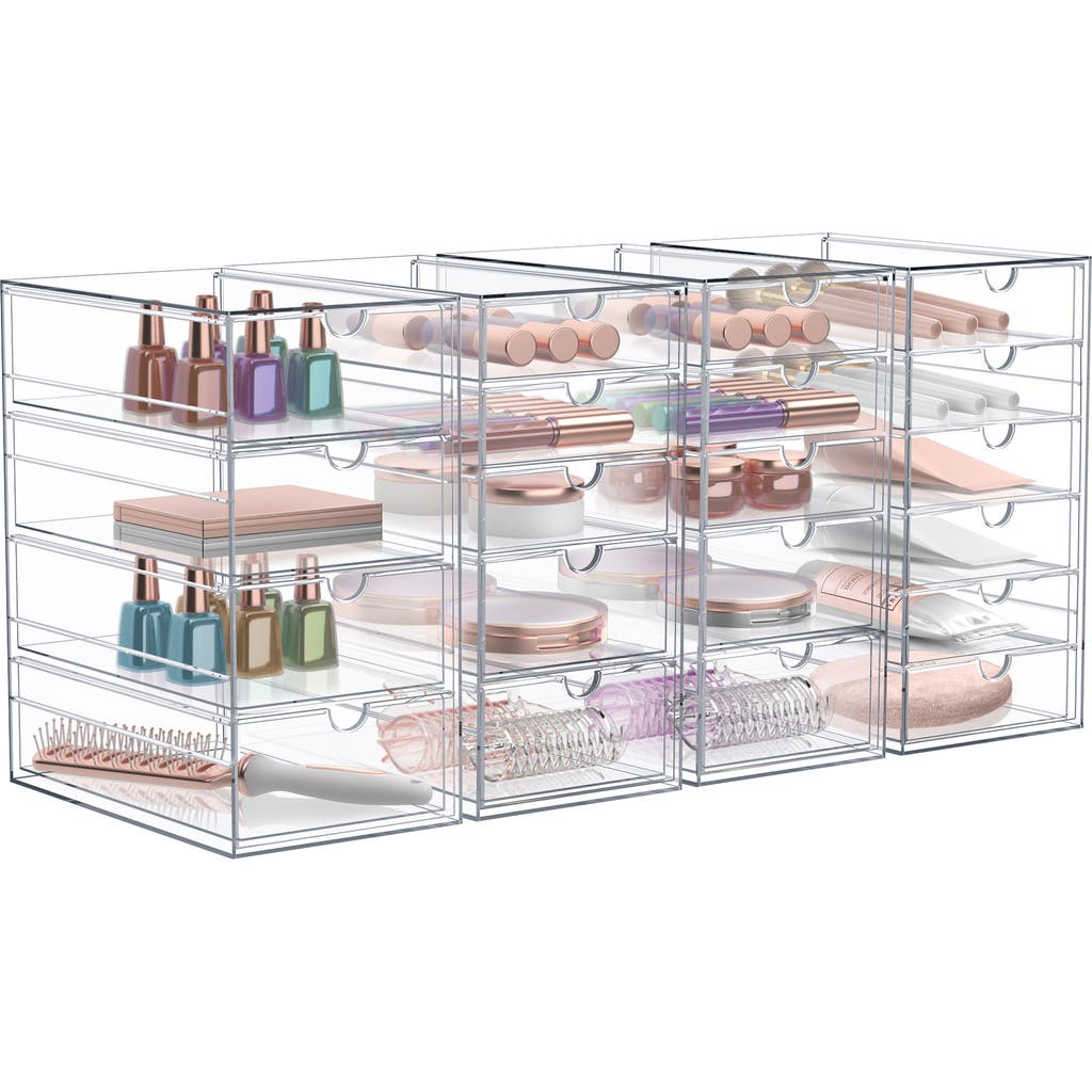 Sorbus 20-drawer Acrylic Organizer In Clear