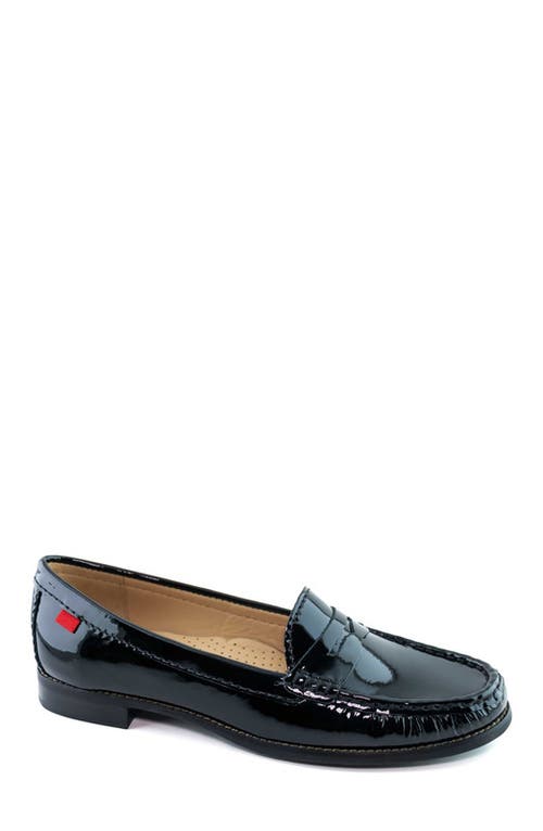 Marc Joseph New York East Village Patent Leather Penny Loafer In Black