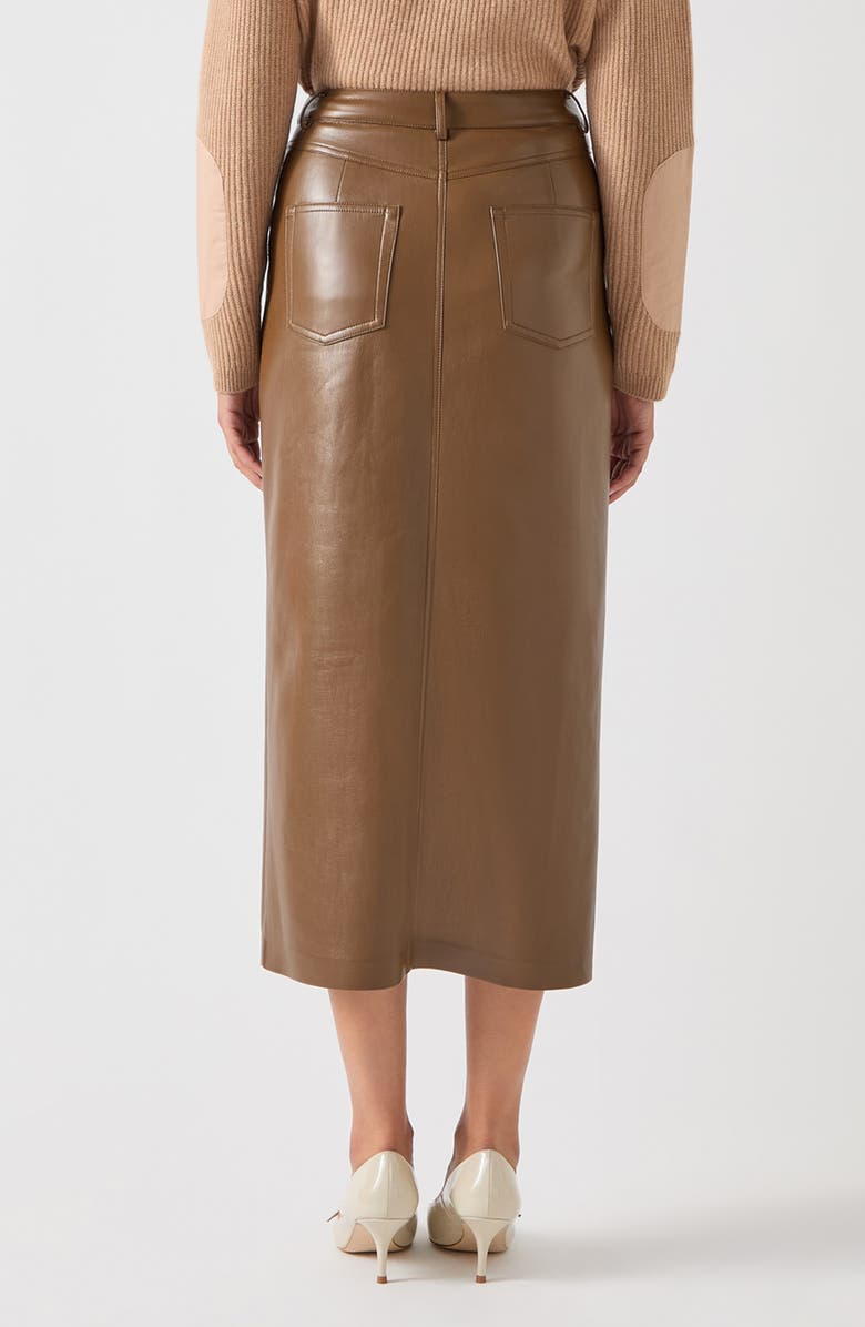 LK Bennett Hardy Faux Leather Pencil Skirt, Alternate, color, 