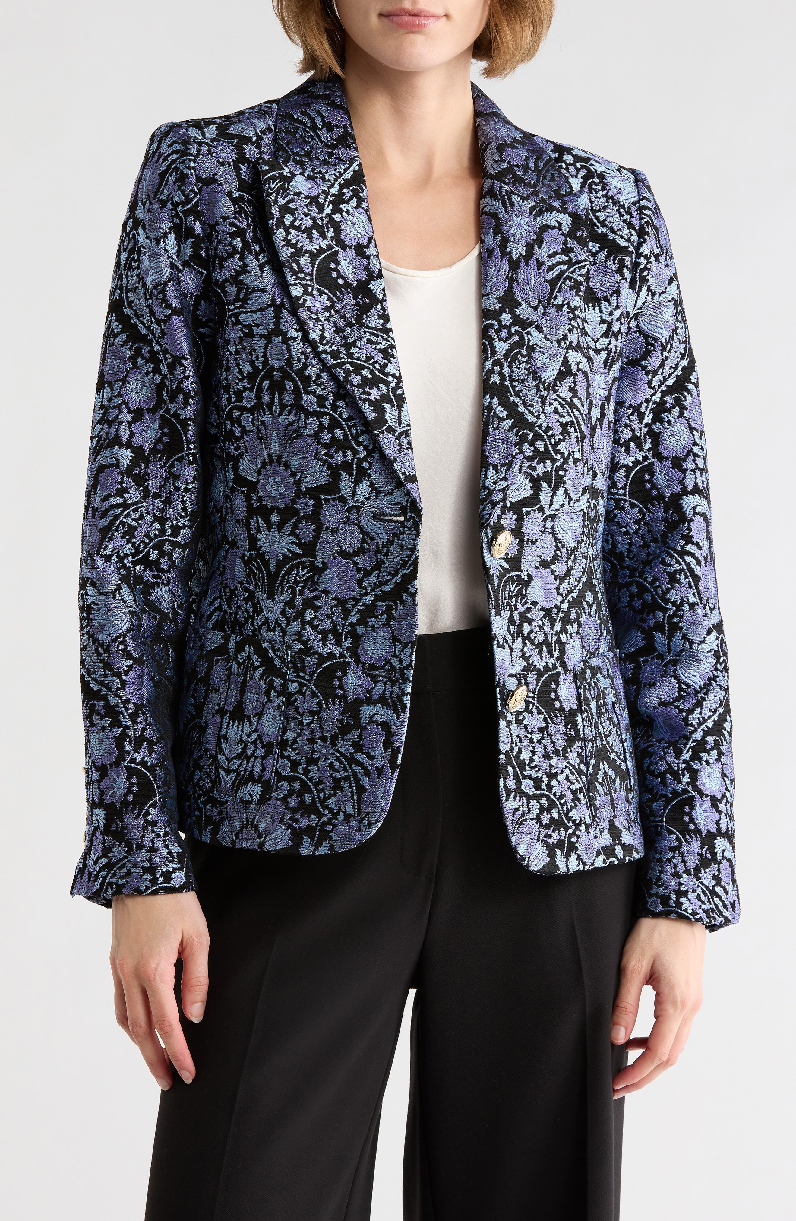 KAY UNGER SPORTSWEAR Tapestry Blazer