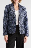 KAY UNGER SPORTSWEAR Tapestry Blazer