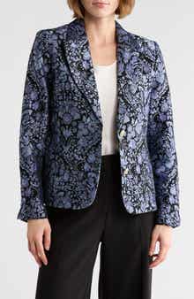 KAY UNGER SPORTSWEAR Tapestry Blazer