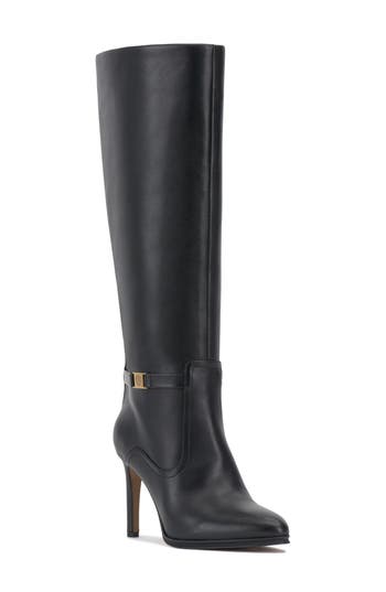 Vince Camuto Vcskylie Womens Zipper Man Made Over-the-knee Boots