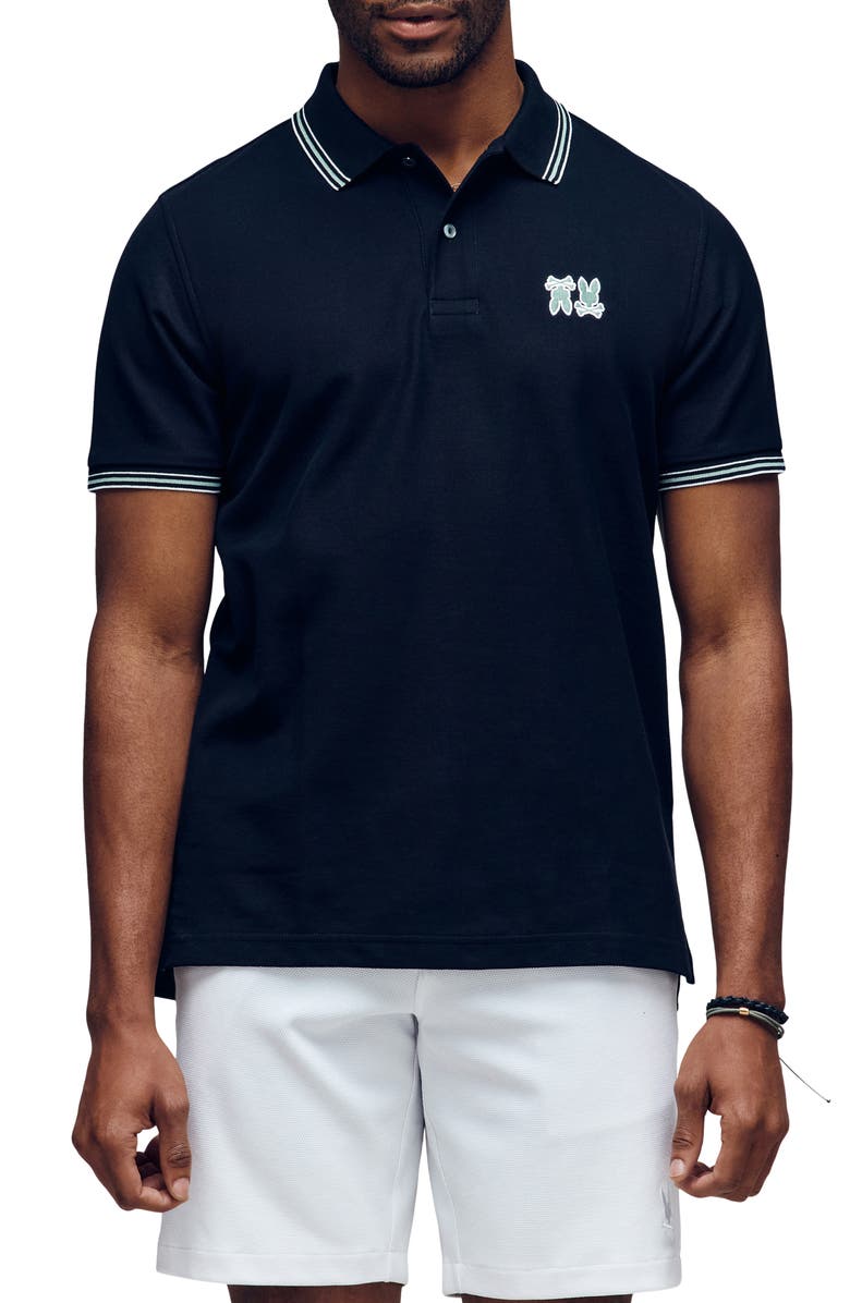 Psycho Bunny Archive Bunny Polo, Main, color, Black