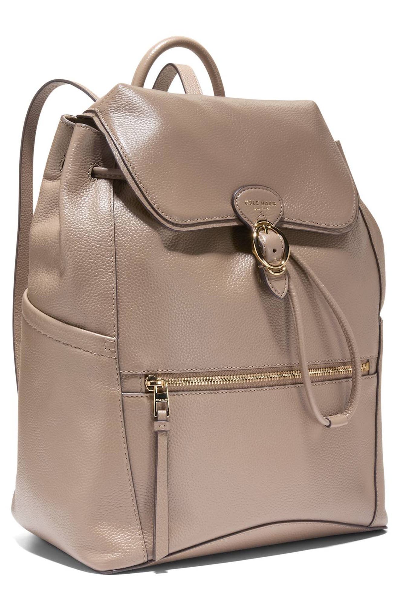 Alexandria Medium Backpack, Alternate, color, IRISH COFFEE