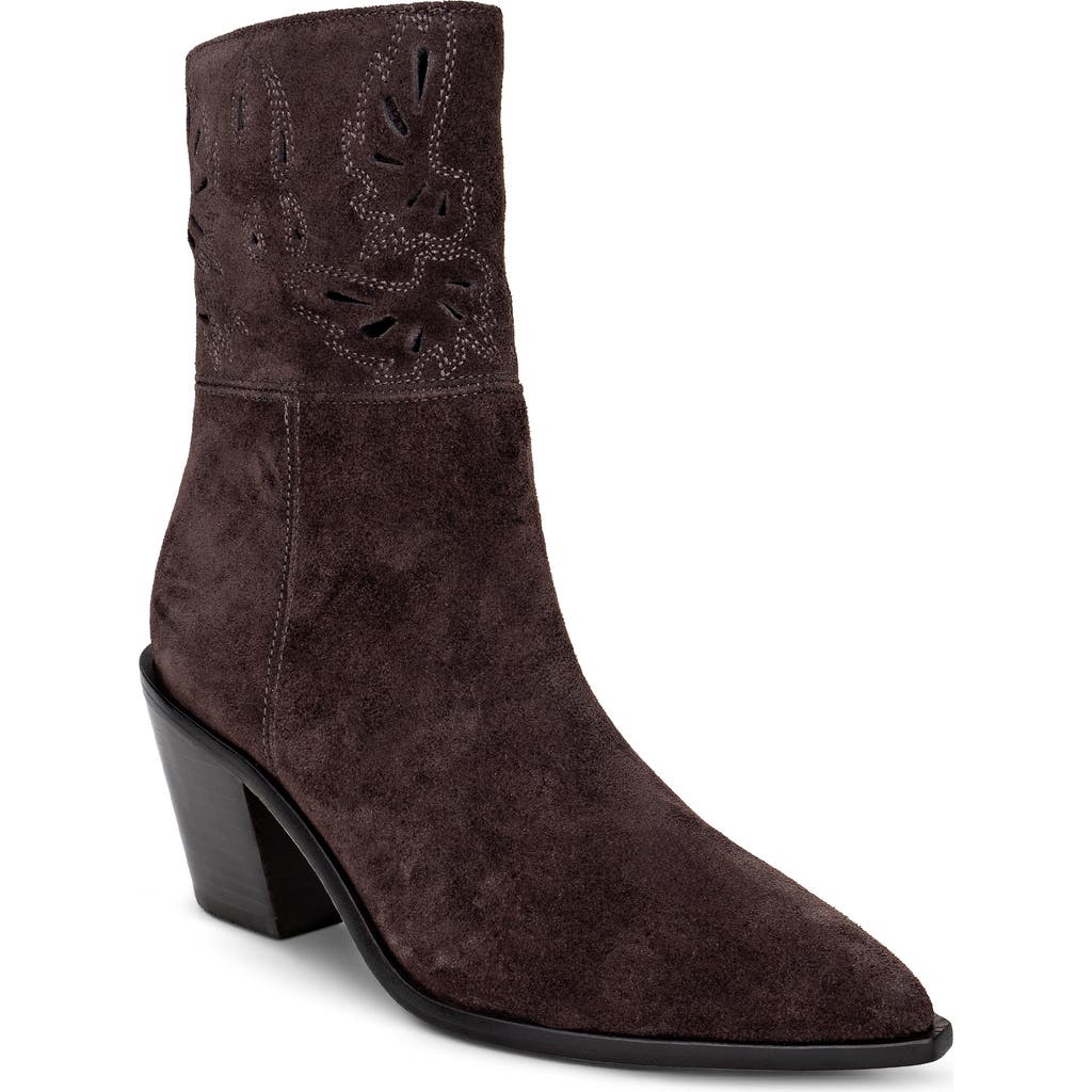 L'agence Anne Western Boot In Animal Print
