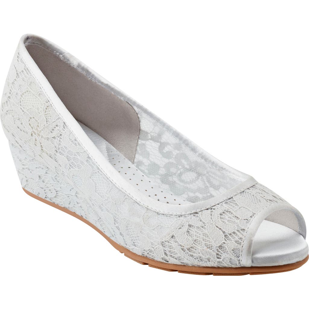 BANDOLINO BANDOLINO CANDRAS PEEP TOE WEDGE PUMP