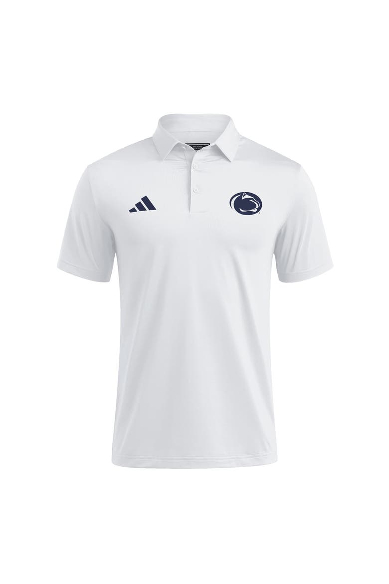 Men's adidas White Penn State Nittany Lions Ultimate365 Solid Polo, Alternate, color, White