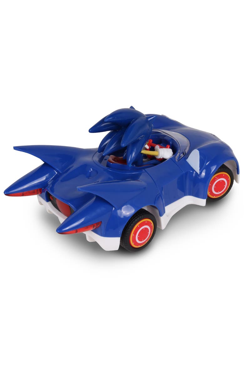 'Sonic & Sega All-Stars Racing RC Sonic,128 Scale 2.4GHz Remote Controlled Car, Alternate, color, Multicolored