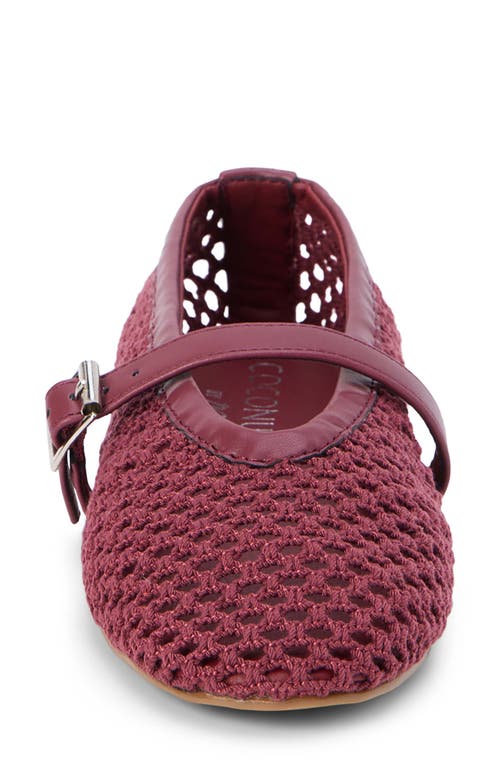 Coconuts By Matisse Nolita Mary Jane Flat In Red