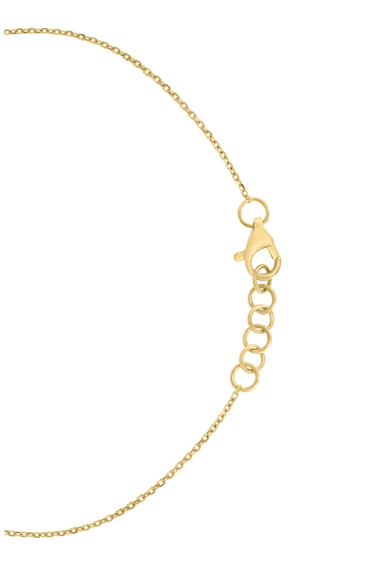 Pavé Diamond Heart Bracelet, Alternate, color, GOLD