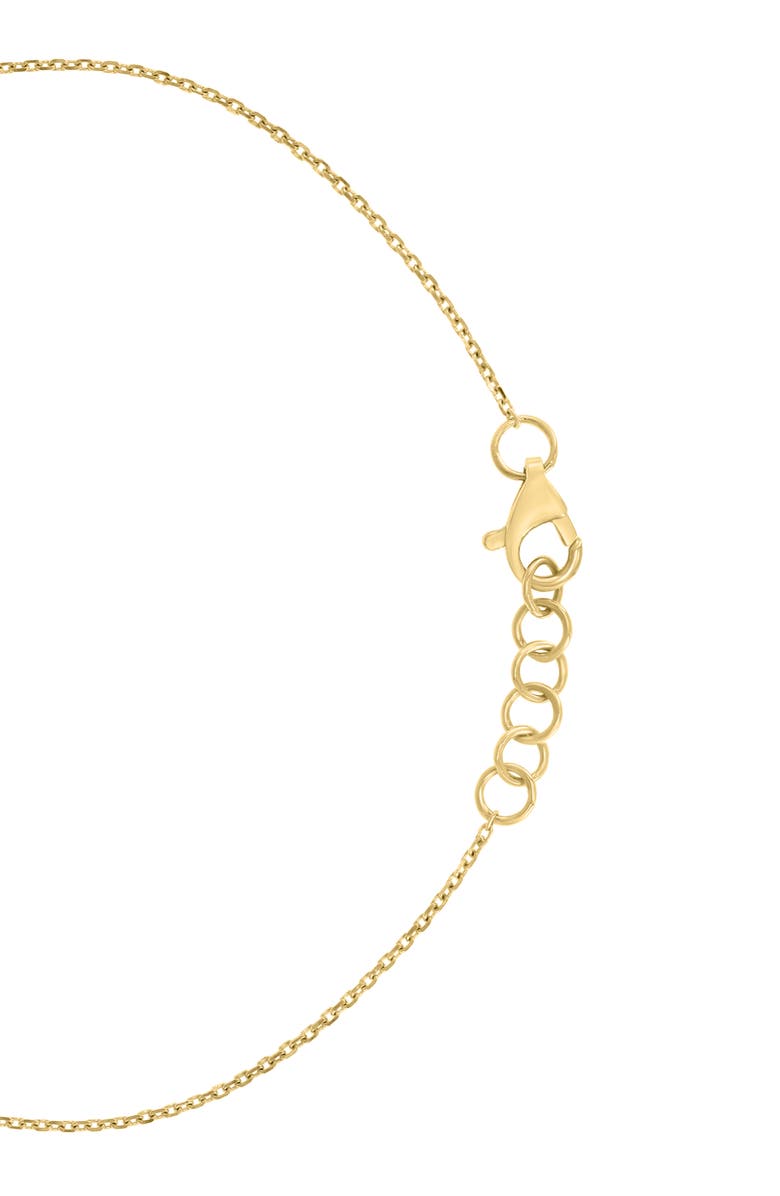 EFFY Pavé Diamond Heart Bracelet, Alternate, color, Gold