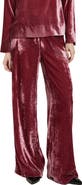 ottod'Ame Velvet Palazzo Trousers