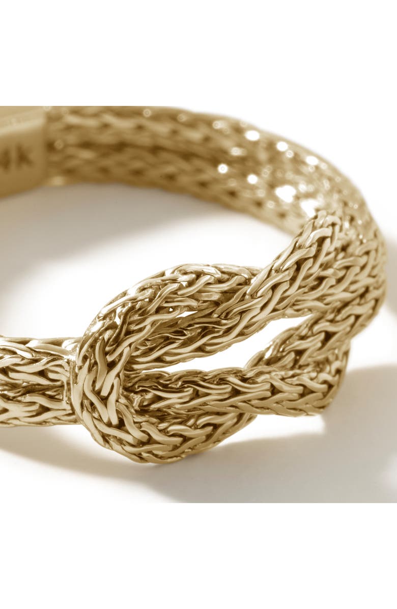 John Hardy Love Knot Ring, 3.6mm, Alternate, color, Gold
