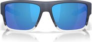 Costa Del Mar Taxman 59mm Polarized Rectangular Sunglasses