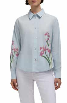 Hunter Placement Bloom Button-Up Shirt