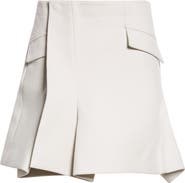 Sacai Flap Pocket Wool Melton Skirt
