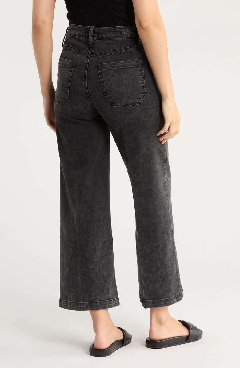 PAIGE Genesee High Waist Ankle Wide Leg Jeans, Alternate, color,