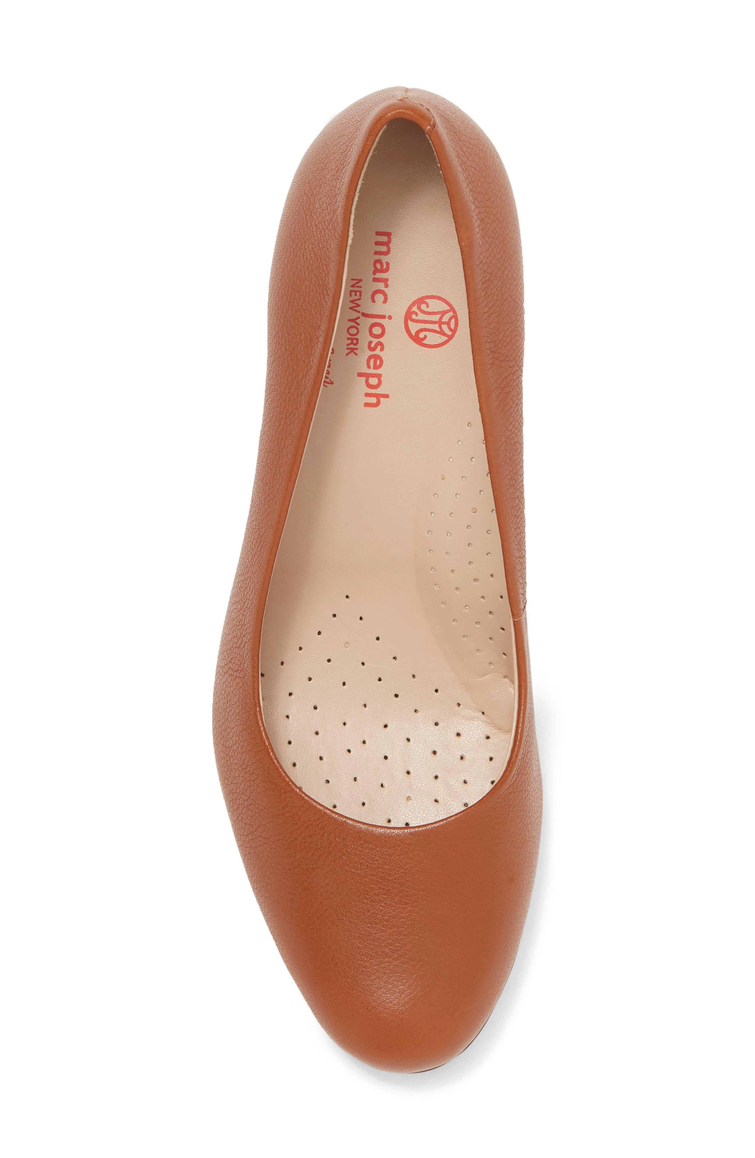 Marc Joseph New York Midtown Pump, Alternate, color, Cognac Napa Soft