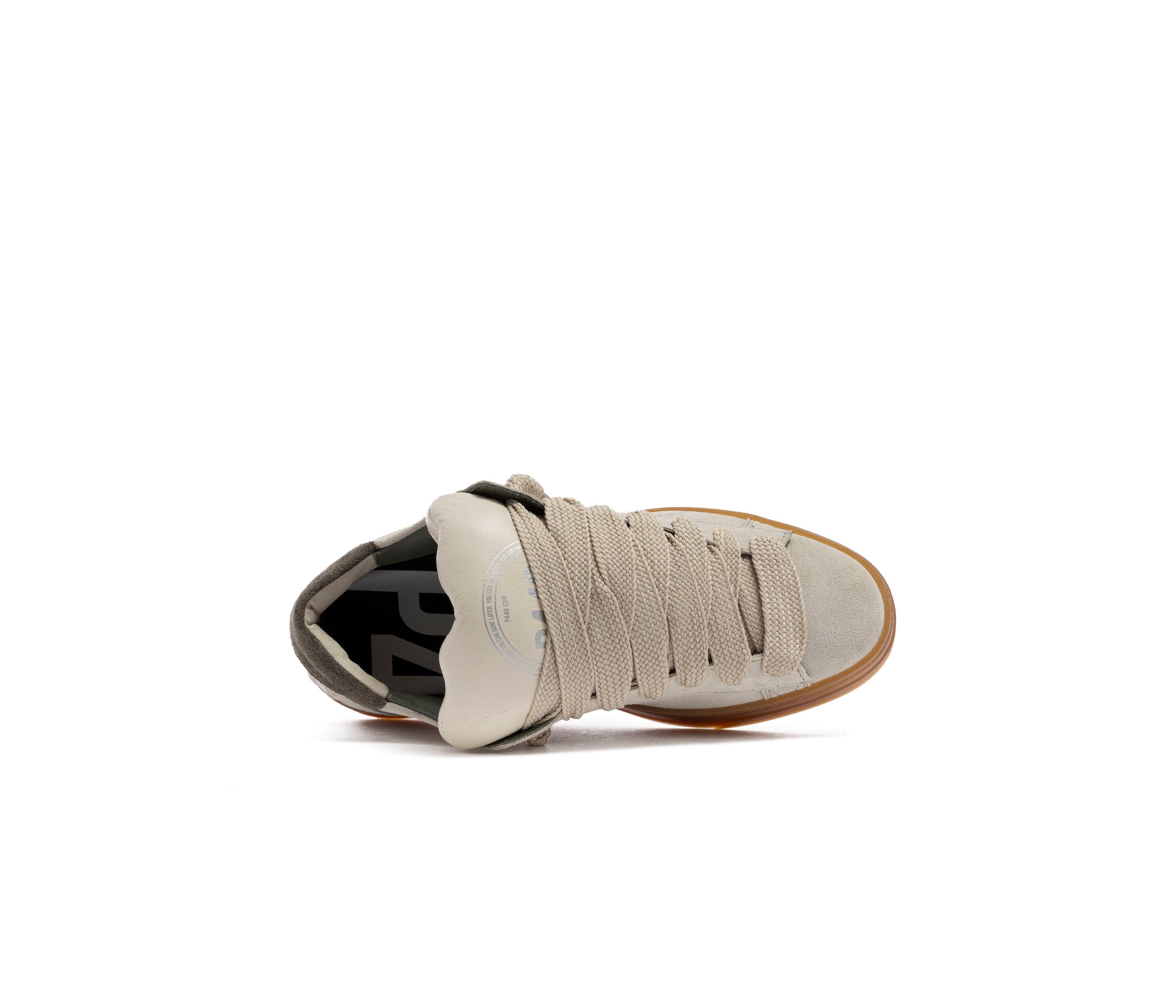 P448 Jack Puff Sneaker, Alternate, color, Hunter/Neutral