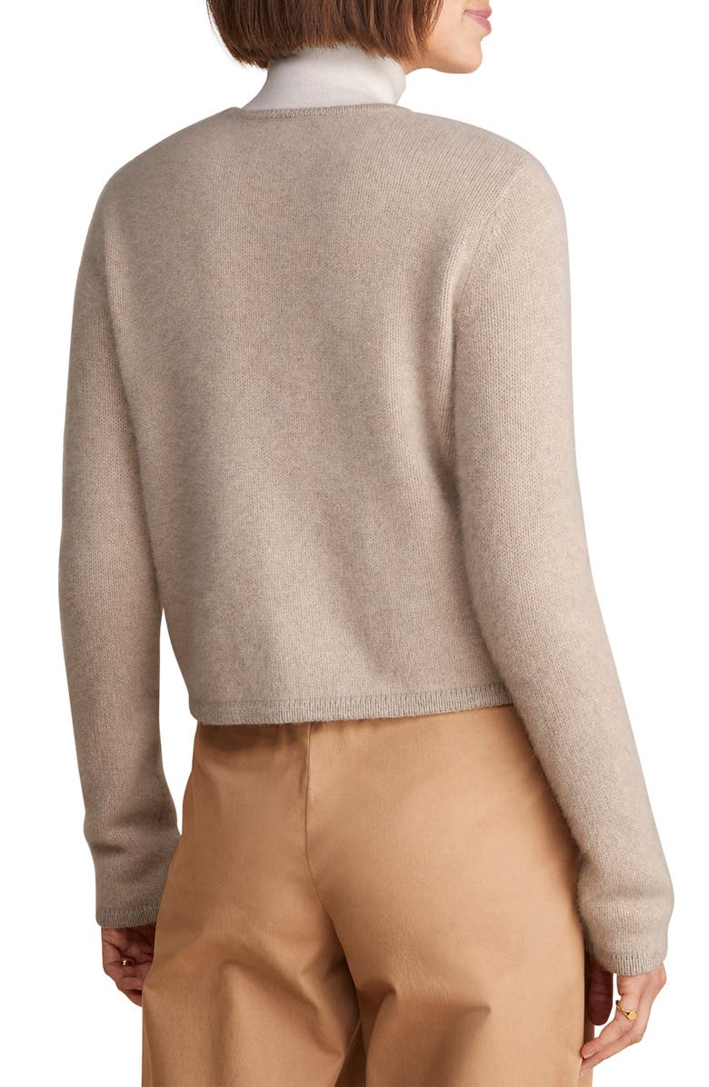 vineyard vines Merino Wool & Fox Hair Cardigan, Alternate, color, 