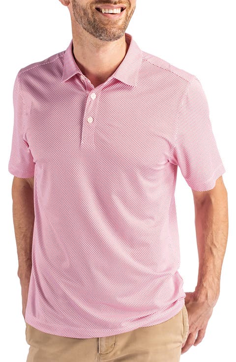 Pike Symmetry Print Recycled Blend Polo