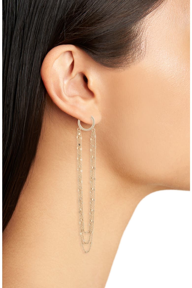 Evie Statement Earrings, Alternate, color, YELLOW VERMEIL