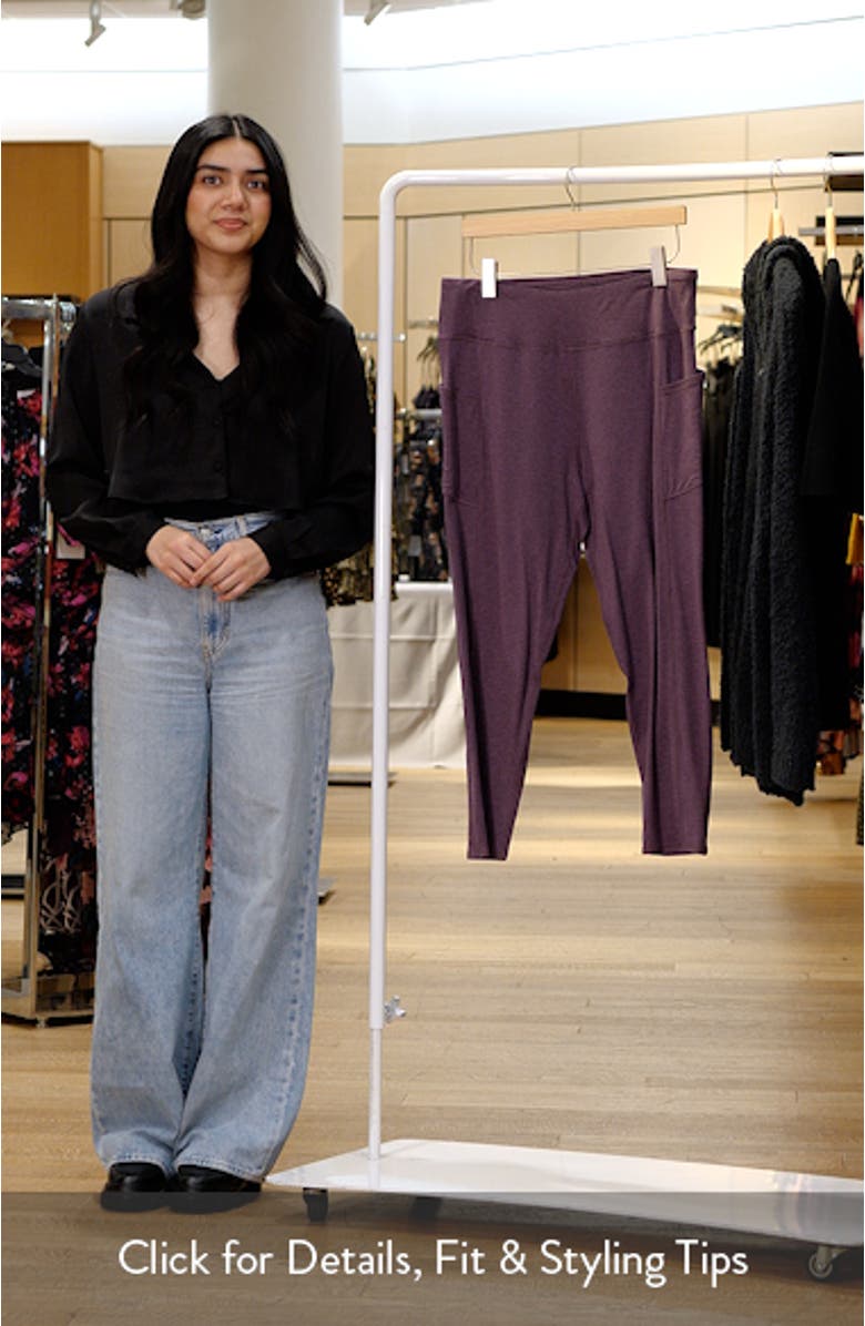 Monica High Waist Pocket 7/8 Leggings, sales video thumbnail