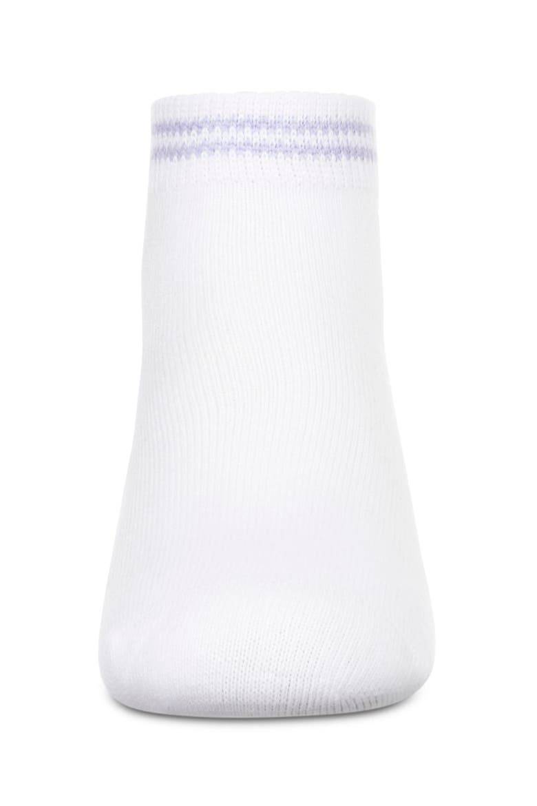 Kid's Ziggy Double Ring Anklet Sock, Main, color, Lavender