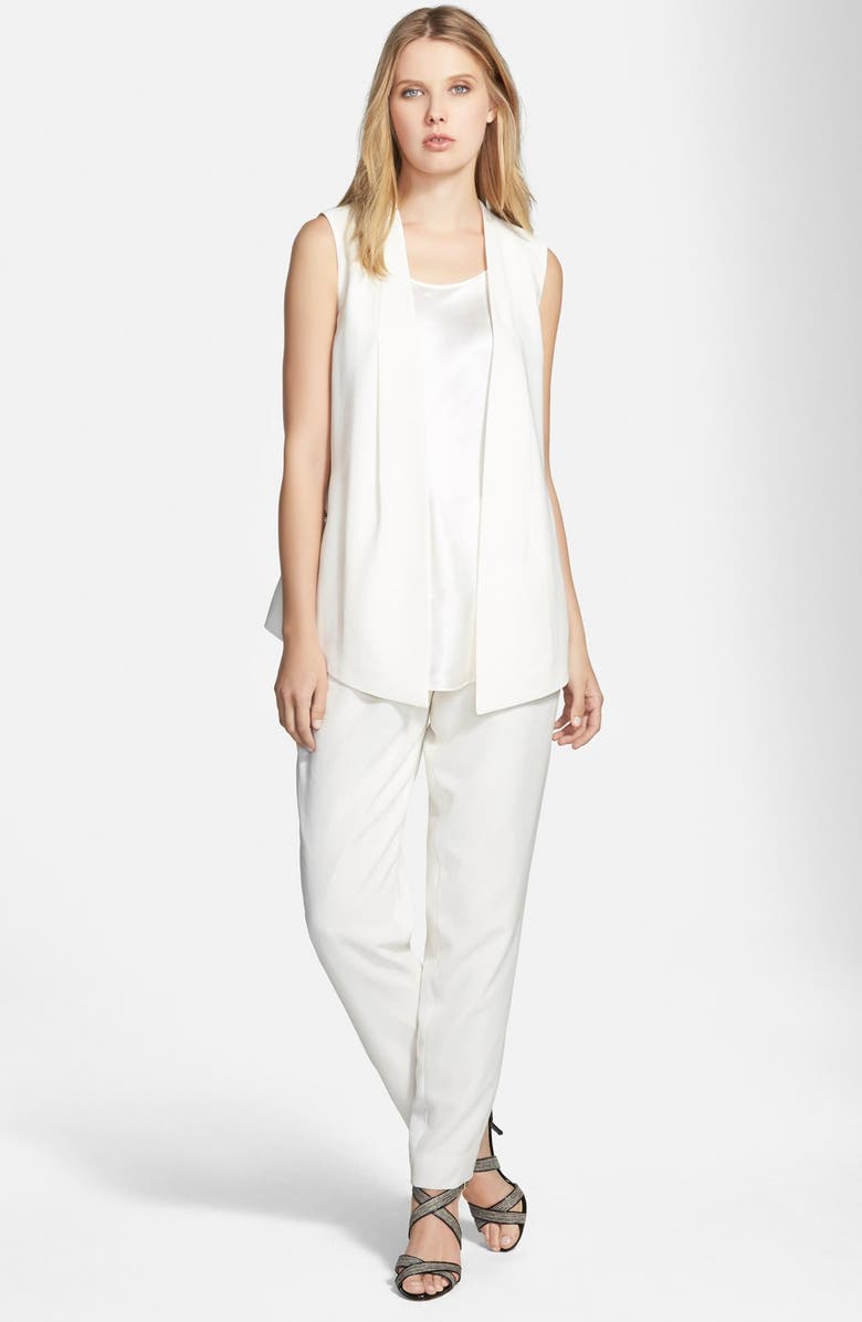 Lafayette 148 New York 'Blane' Silk Tank, Alternate, color,