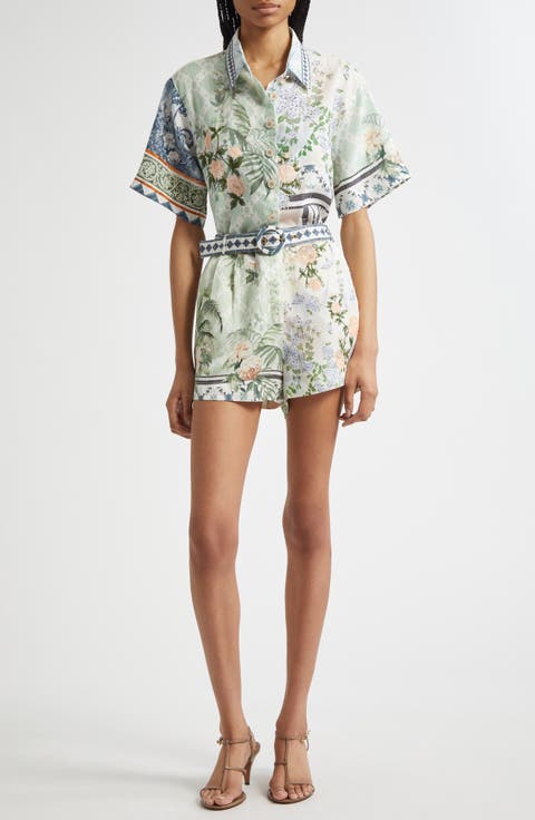 Classic Linen Button-Up Shirt