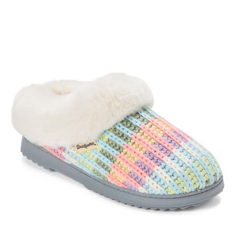 Hannah Festive Knit Clog Slipper (Women)
