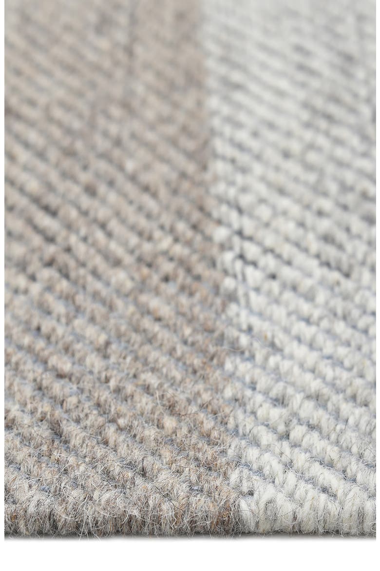Carrie Handmade Wool Blend Area Rug, Alternate, color, BROWN