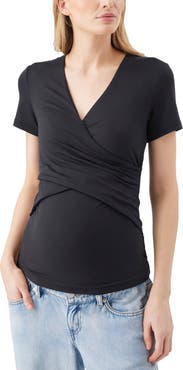 Ripe Maternity Luxe Knit Embrace Nursing Tee