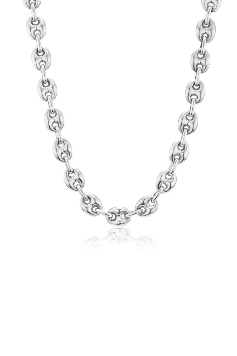 Large Puffy Mariner Chain, Main, color, Sterling Silver