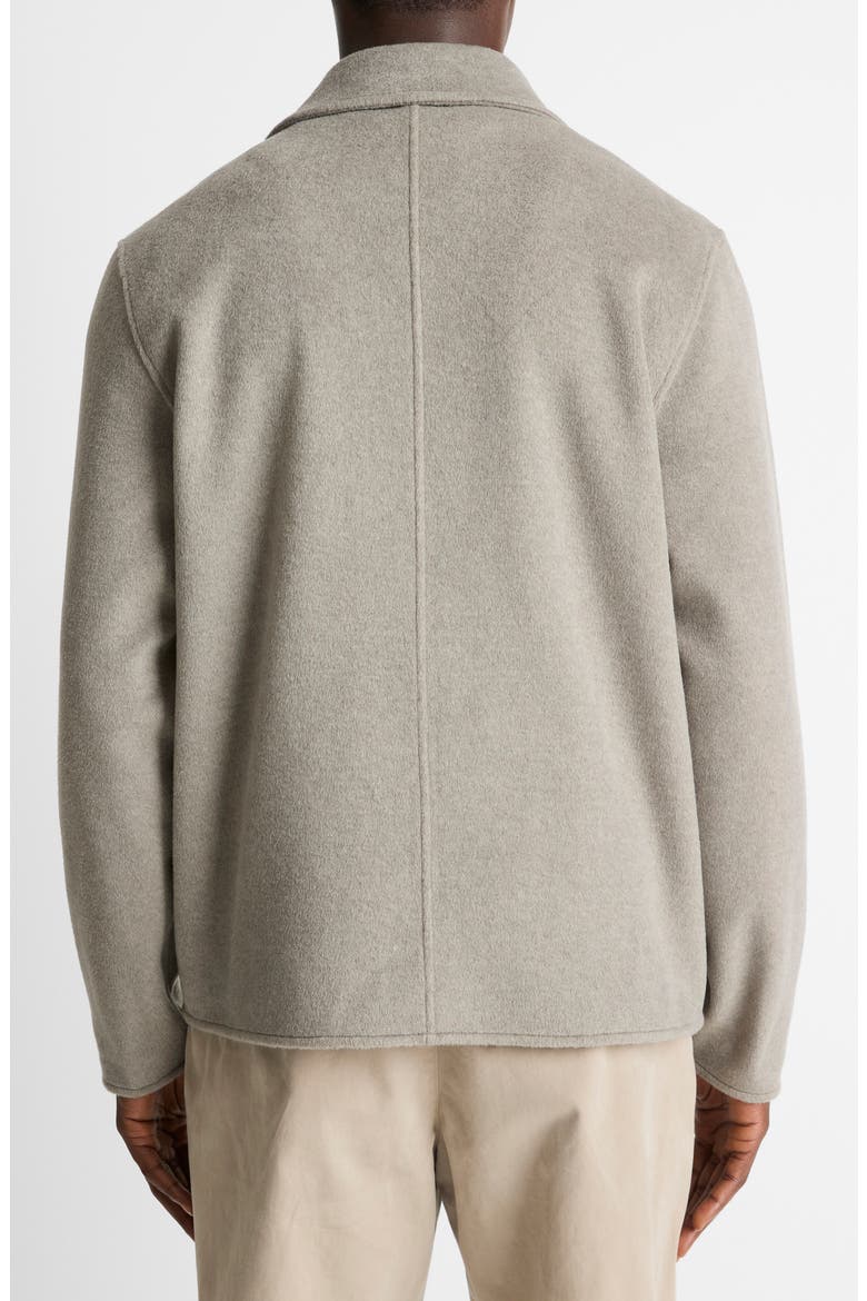 Double Knit Chore Jacket, Alternate, color, DARK DUNE/ LIGHT DUNE