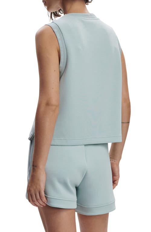 Varley Ollie High Rise Shorts In Blue