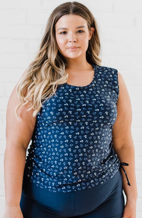 Plus Size Closed Back Maya Swim Top