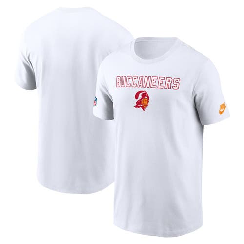 Nike White Tampa Bay Buccaneers Alt Pack Onside Conversion Performance T-shirt In White