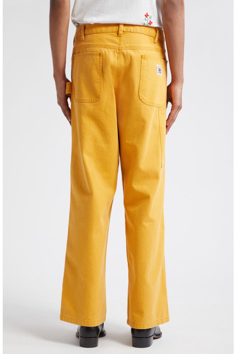 Twill Knolly Brook Trousers, Alternate, color, YELLOW