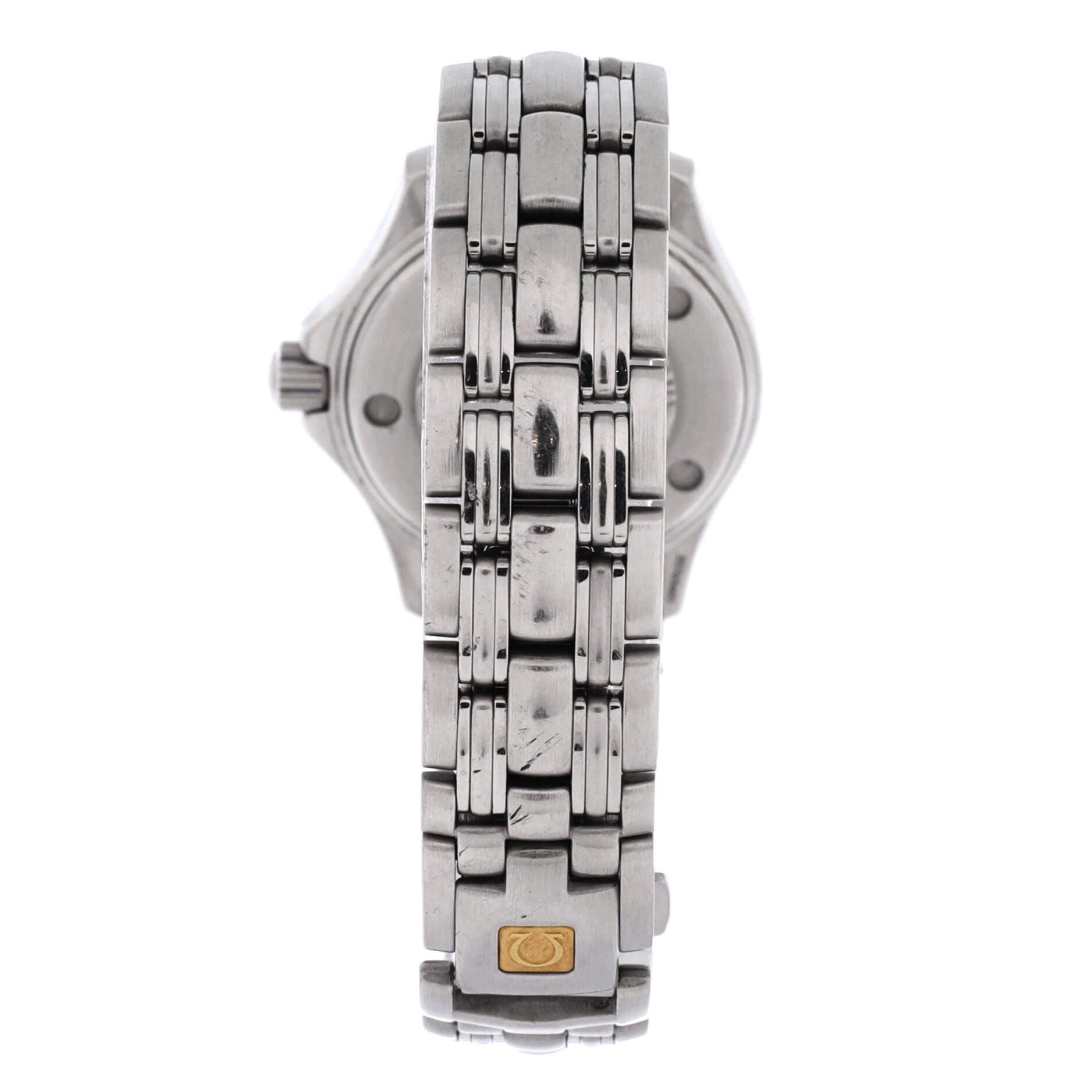 Seamaster 120M Quartz Watch Stainless Steel 28, Alternate, color, Metallic Silver